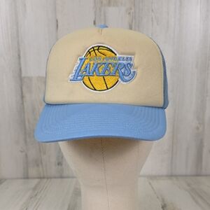 Mitchell & Ness NBA Los Angeles Lakers Basketball Cap Hat Mesh Truck Snapback